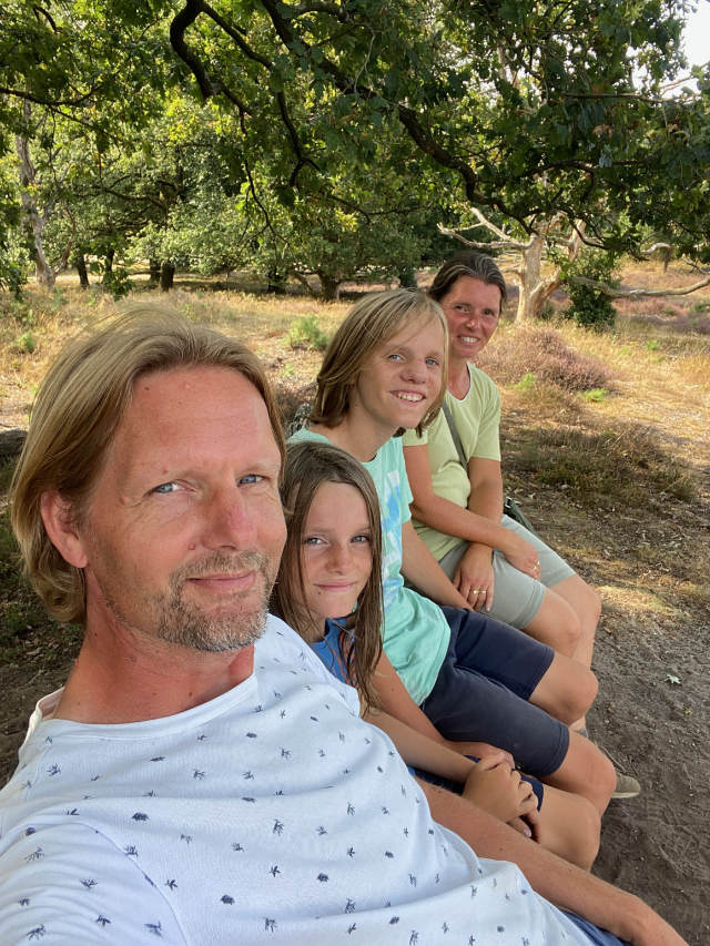 Martin Koedoot van Webmaat met gezin